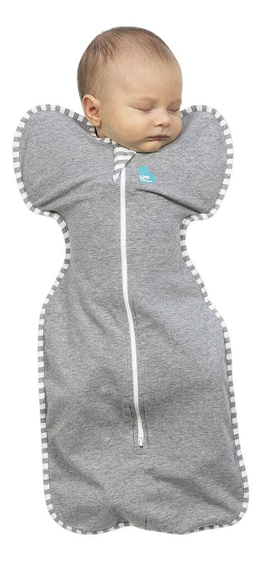 Love to Dream Sac d'emmaillotage / Sac de couchage Swaddle Up Original TOG 1,0 Grey 60 cm