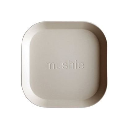 Mushie Bord Ivory - 2 stuks