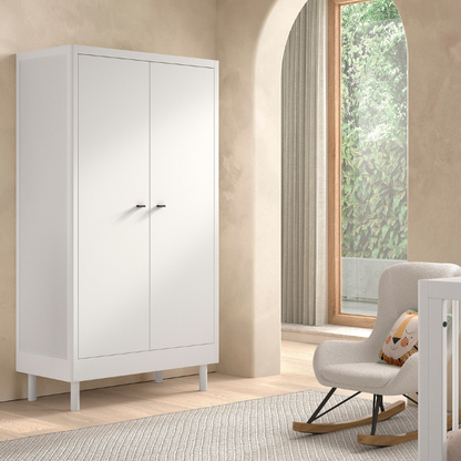 Jaxx Kleerkast 2 deuren Forrest Beuk wit