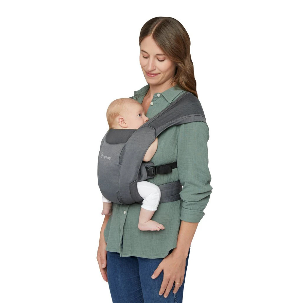ERGObaby Buikdrager Embrace Washed Black