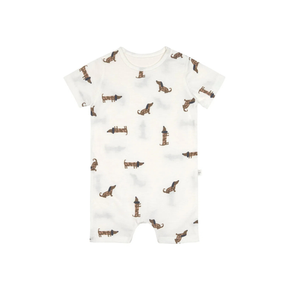 Lässig Playsuit Dog Milky