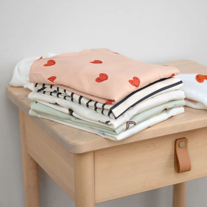 Lässig Playsuit Heart Peach Rose