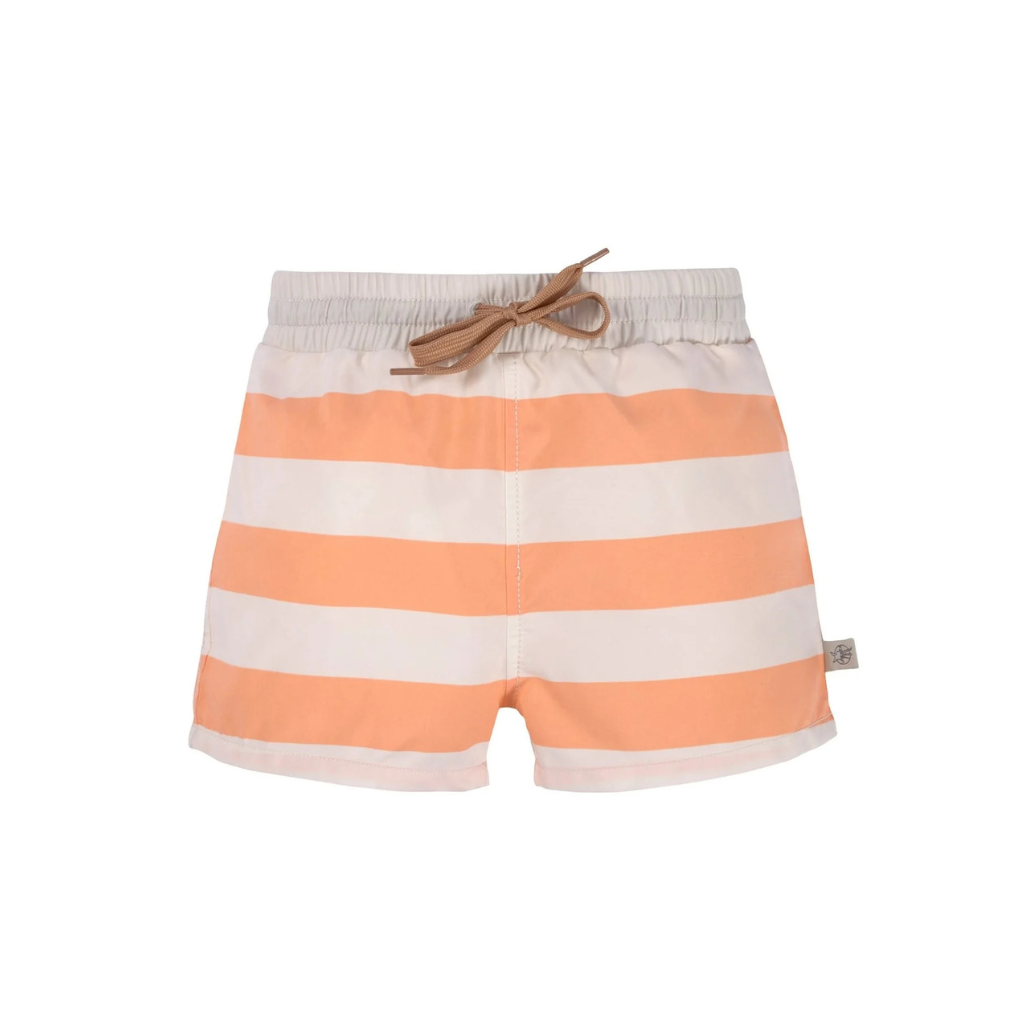 Lässig Zwemshort Block Stripes  Pink