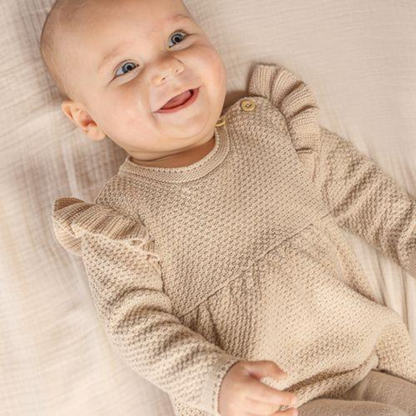 Little Dutch Robe Baby Bunny Sand