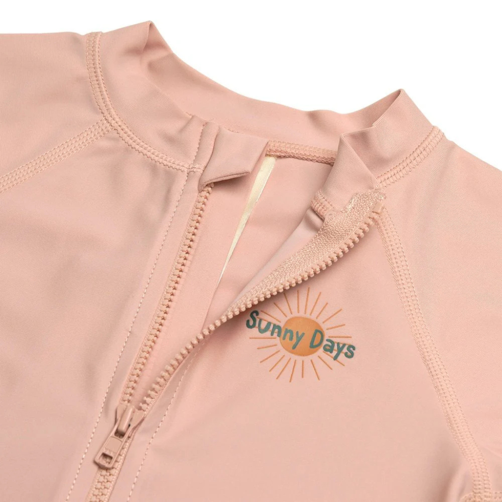Lässig Sunsuit met korte mouwen Sunny Days Pink
