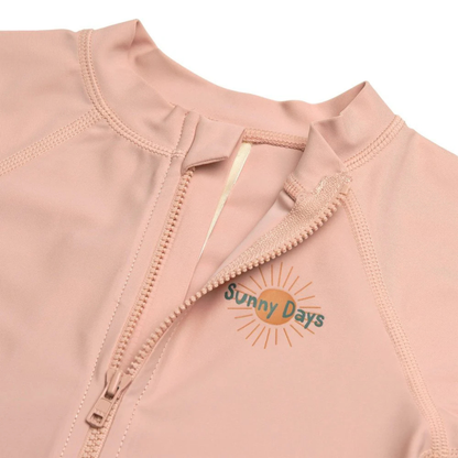 Lässig Sunsuit met korte mouwen Sunny Days Pink