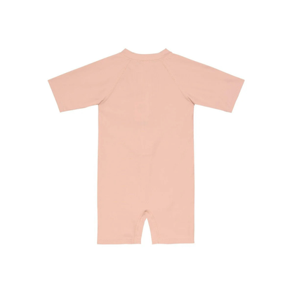 Lässig Sunsuit met korte mouwen Sunny Days Pink