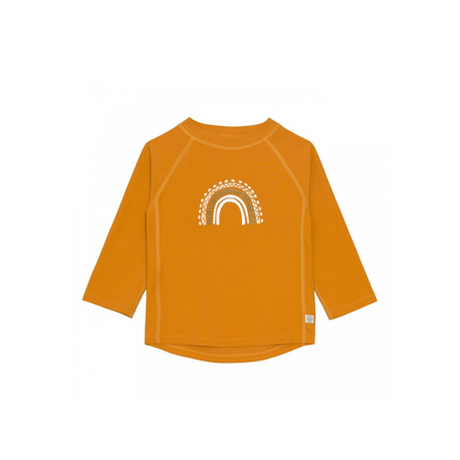 Lässig T-shirt anti-UV à manches longues Arc-en-ciel Golden