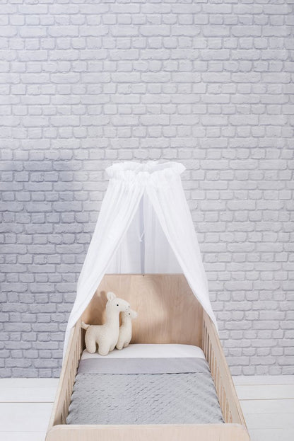 Jollein Ciel de lit Vintage white 155 cm