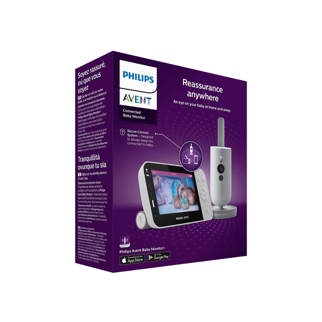 Philips AVENT Babyphone avec caméra Dual SCD953/26 