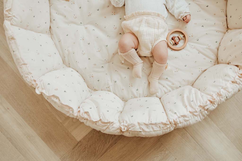 Play and Go Coco Moon Organic playmat, cocoon & organizer 130 cm