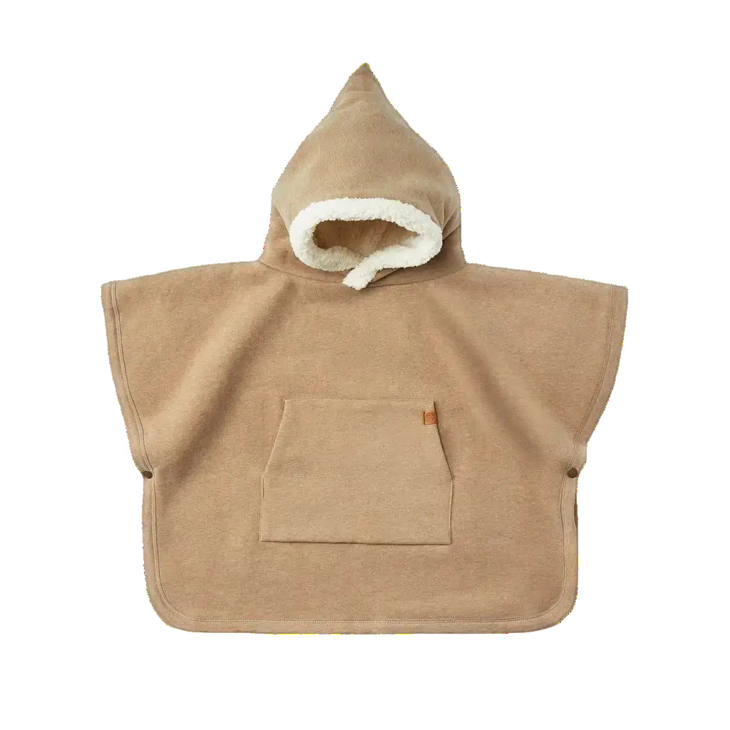 Cloby Poncho Teddy Brown