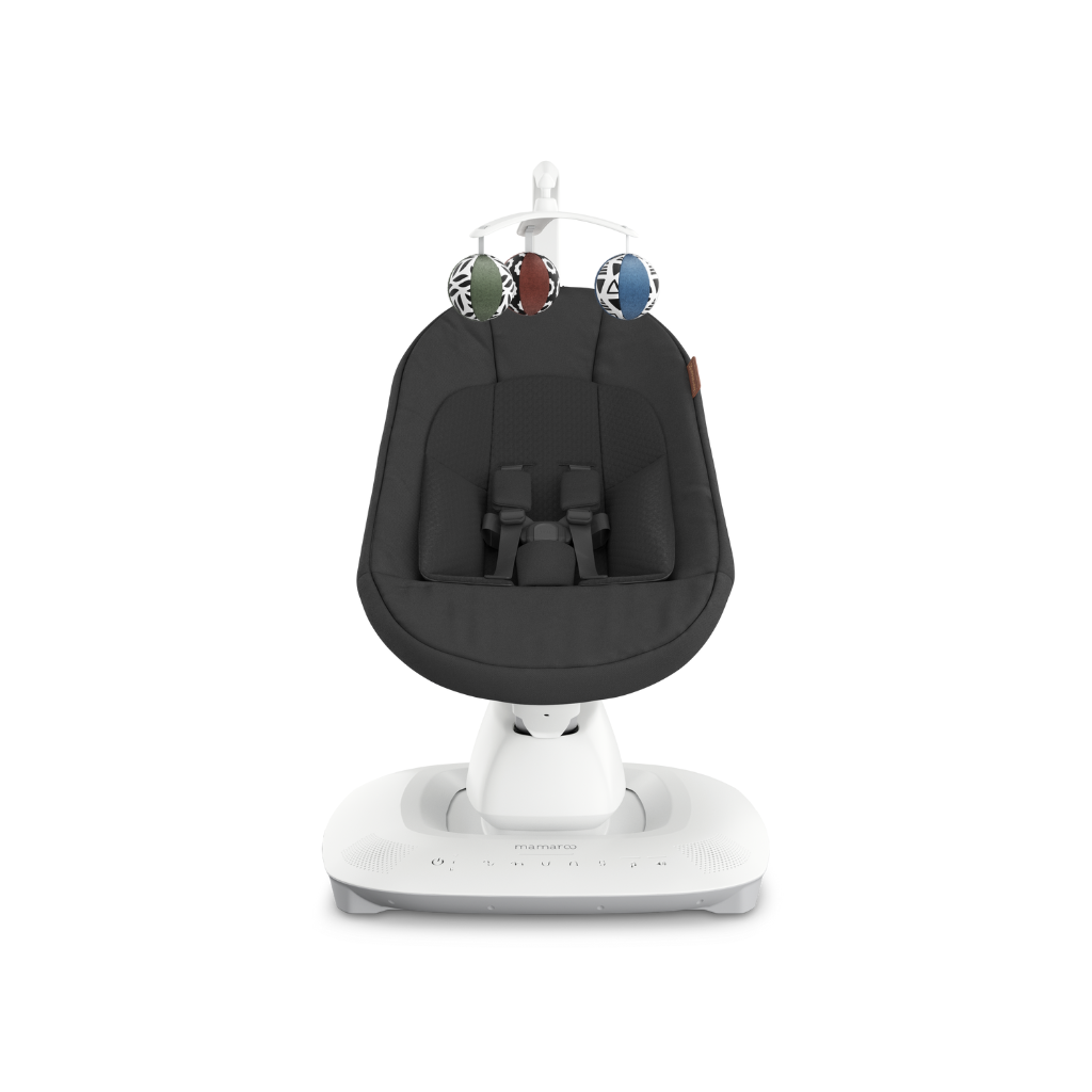 UPPAbaby Mamaroo Schommelstoel met inlegkussen Jake Charcoal