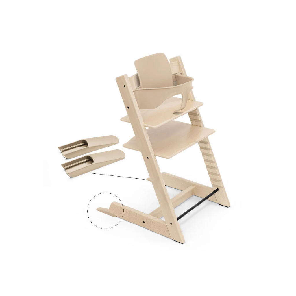 Stokke® Eetstoel Tripp Trapp® Bundel Naturel + Babyset² + Newborn Set