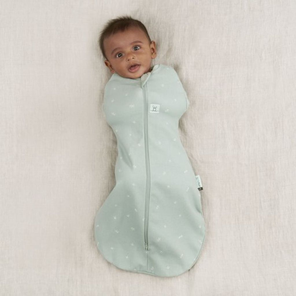 Ergopouch Inbakerzak / Zomerslaapzak Cocoon TOG 0,2 Sage Green 70 cm