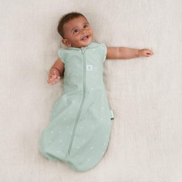Ergopouch Sac d'emmaillotage / Sac de couchage d'été Cocoon TOG 0,2 Sage Green 60 cm