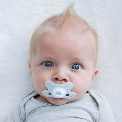 Difrax Sucette Natural Newborn Pure Bleu Glace