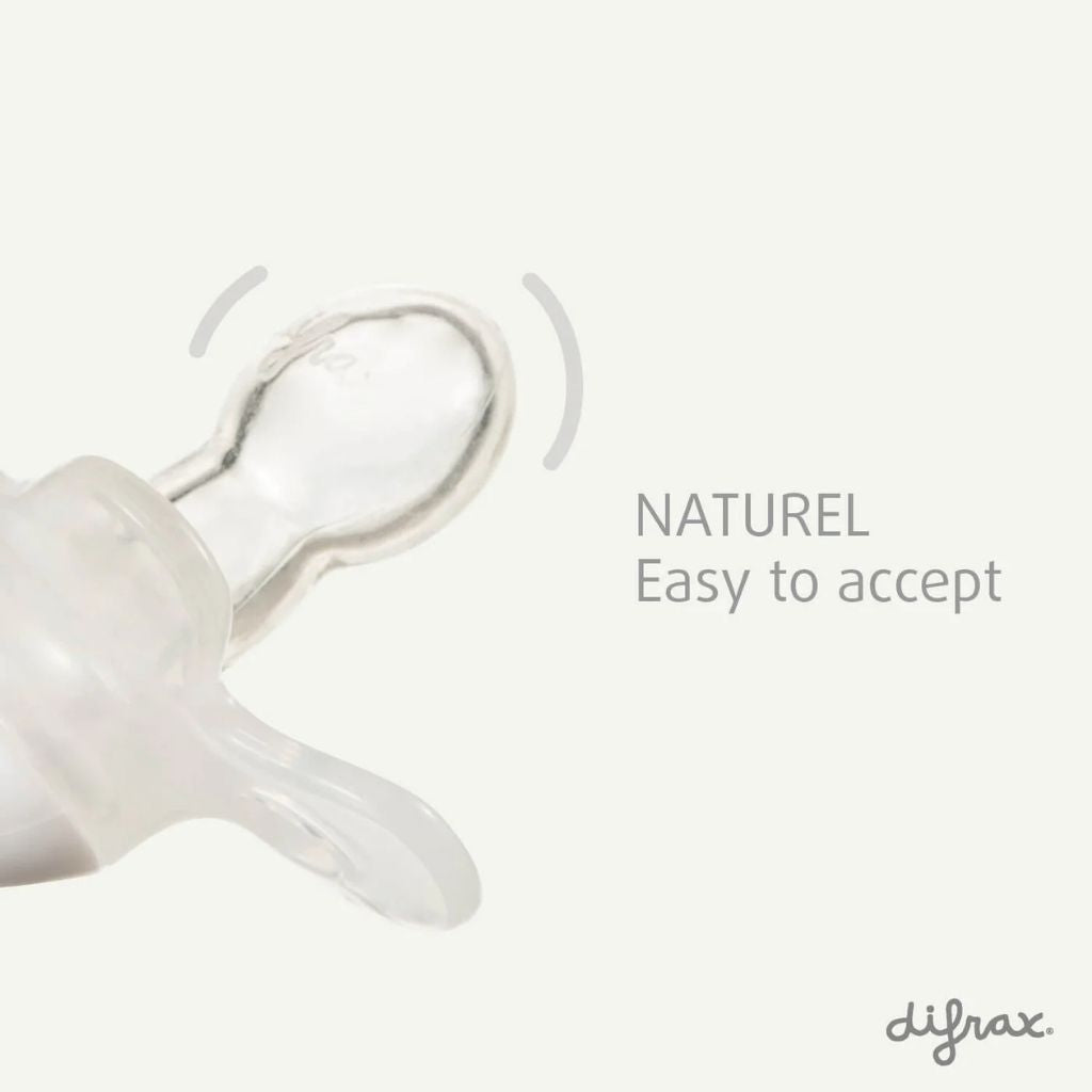 Difrax Sucette Natural Newborn Pure Roze Blossom