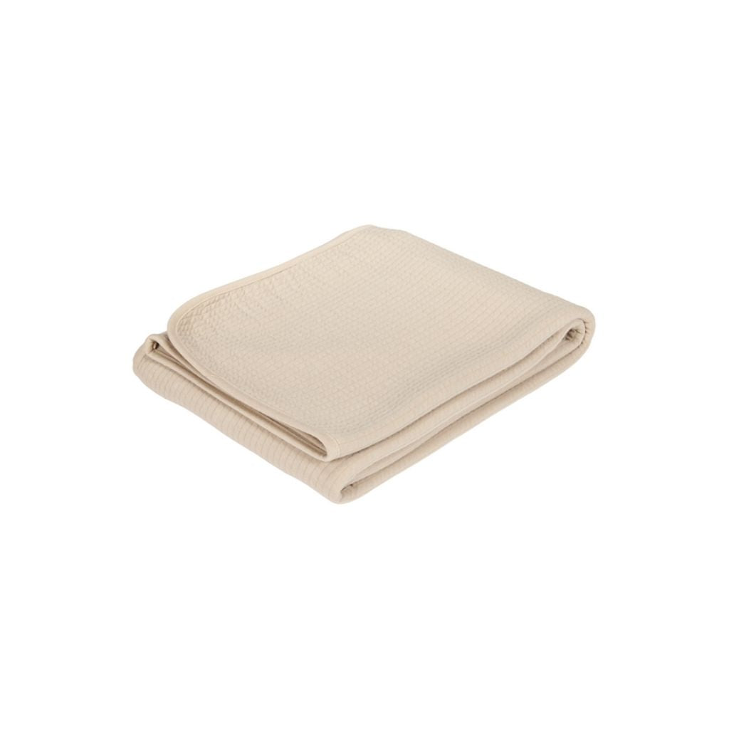 Little Dutch Couverture d'été pour lit Pure beige