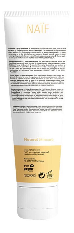 Naïf Crème solaire SPF30 Baby & Kids 100 ml