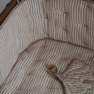 Quax Parklegger Natural Stripes beige