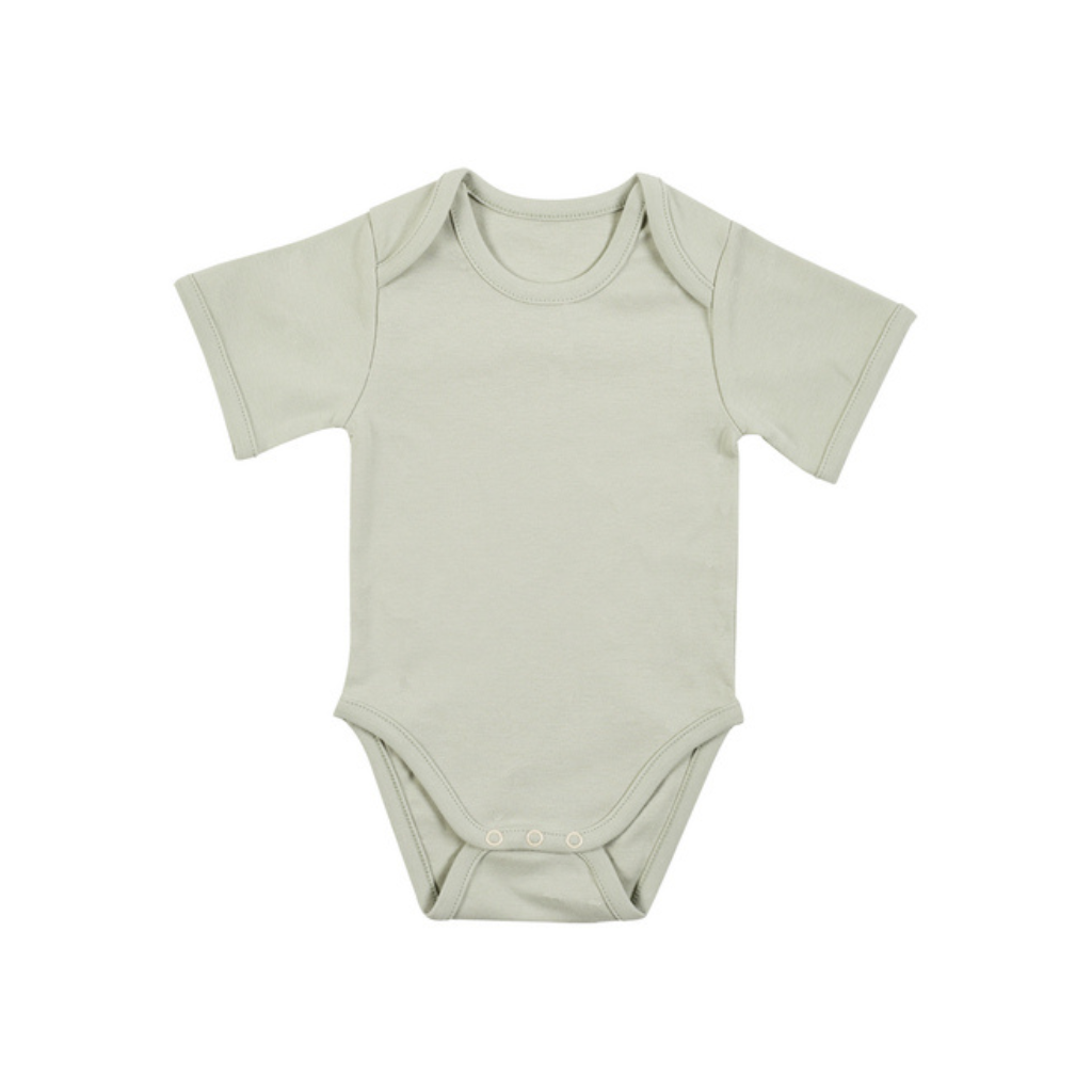 Dreambee Body à manches courtes Essentials vert - 2 pièces