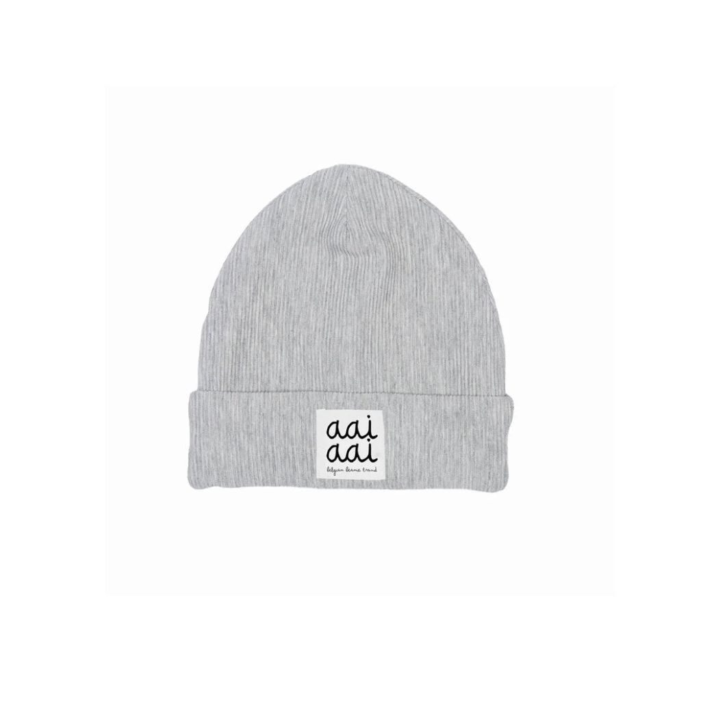 muts RIB beanie, m1-3j, Grey, unisex