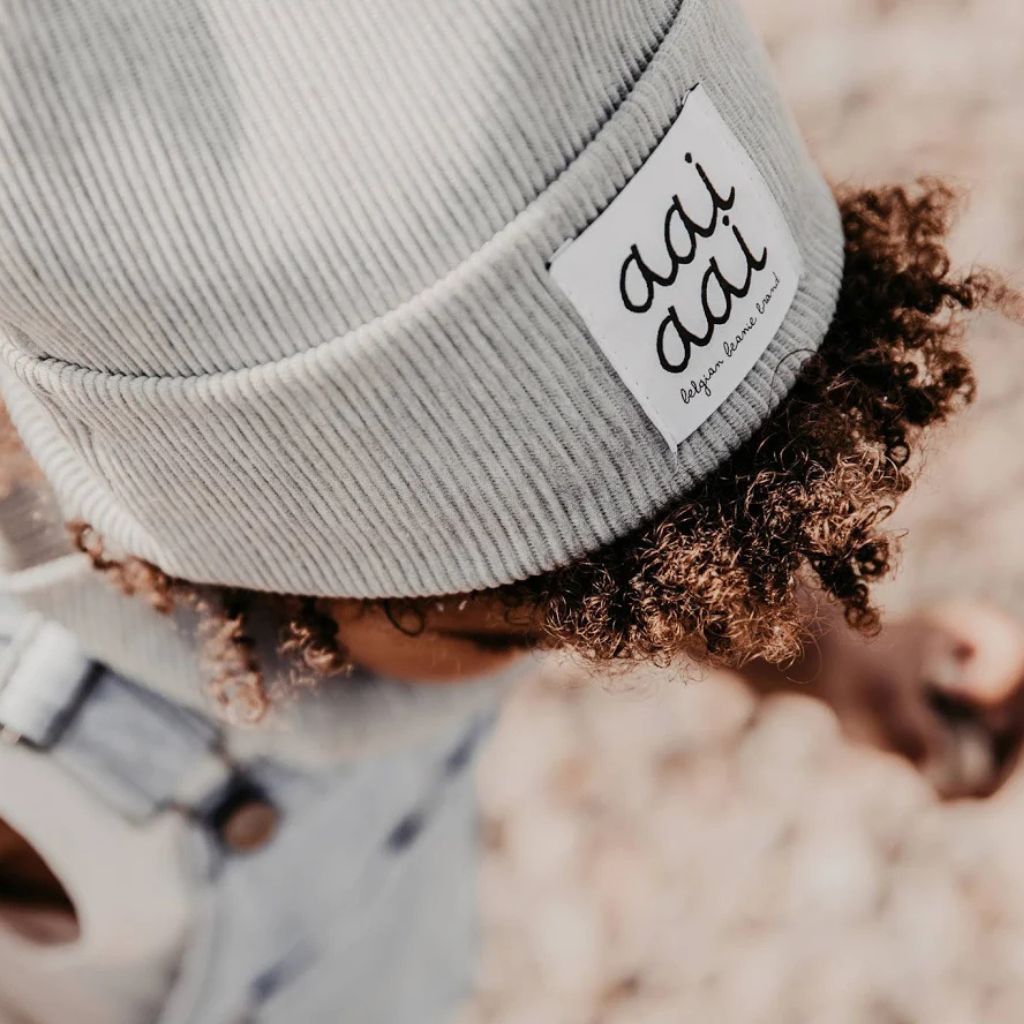 muts RIB beanie, m1-3j, Grey, unisex