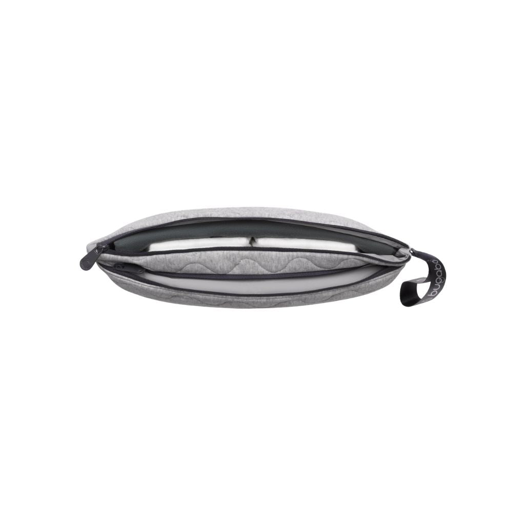Bugaboo INFO: luierclutch, light grey melange