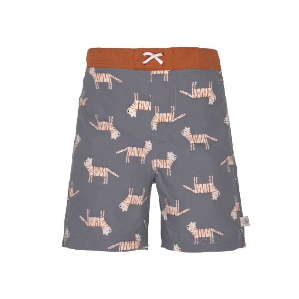 Zwemshort Boys, Tiger Grey, 7-12 maand, maat 74/80