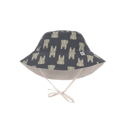 Zonnehoedje, Bucket Hat Elephant Dark Grey, 3-6 maand, maat 43/45