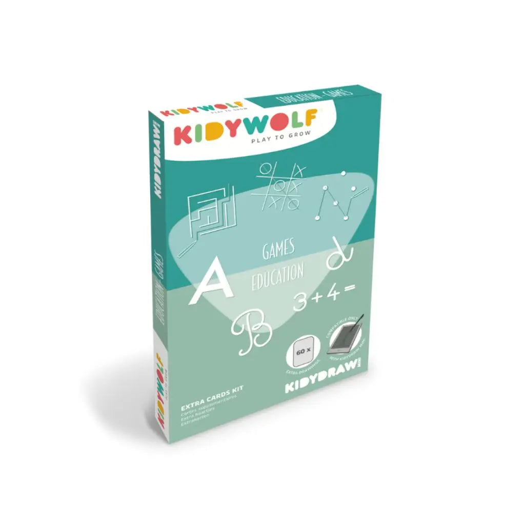 KIDYWOLF Extra kaarten voor Kidydraw-Mini