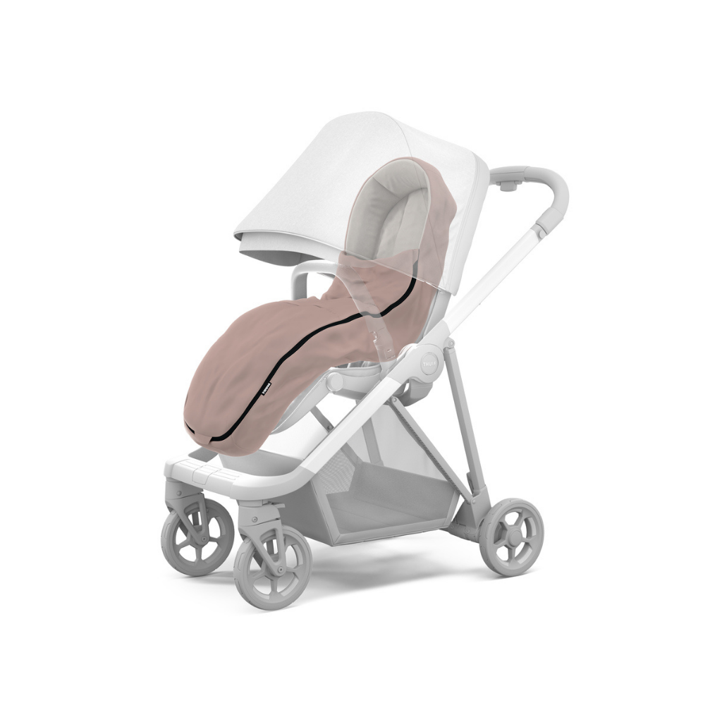 Thule Voetenzak voor wandelwagen Misty Rose