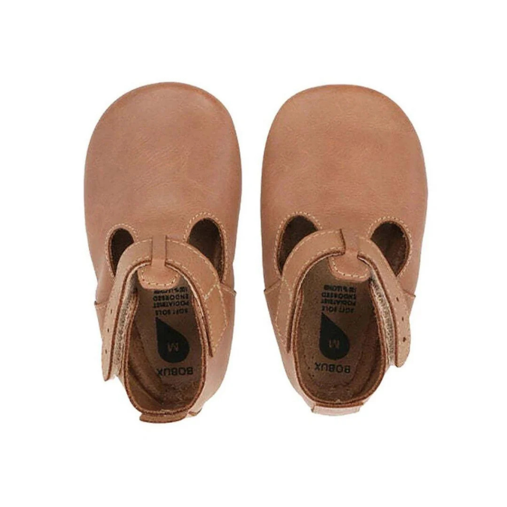 Bobux Schoentjes Soft Soles Jack & Jill Caramel