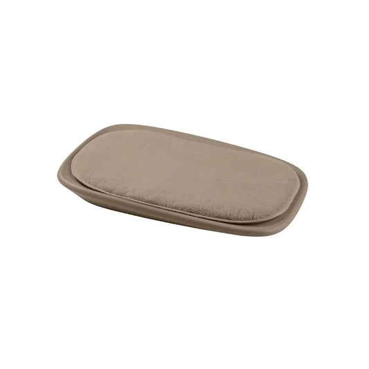 Nattou Waskussen Softy taupe + inlegkussen taupe