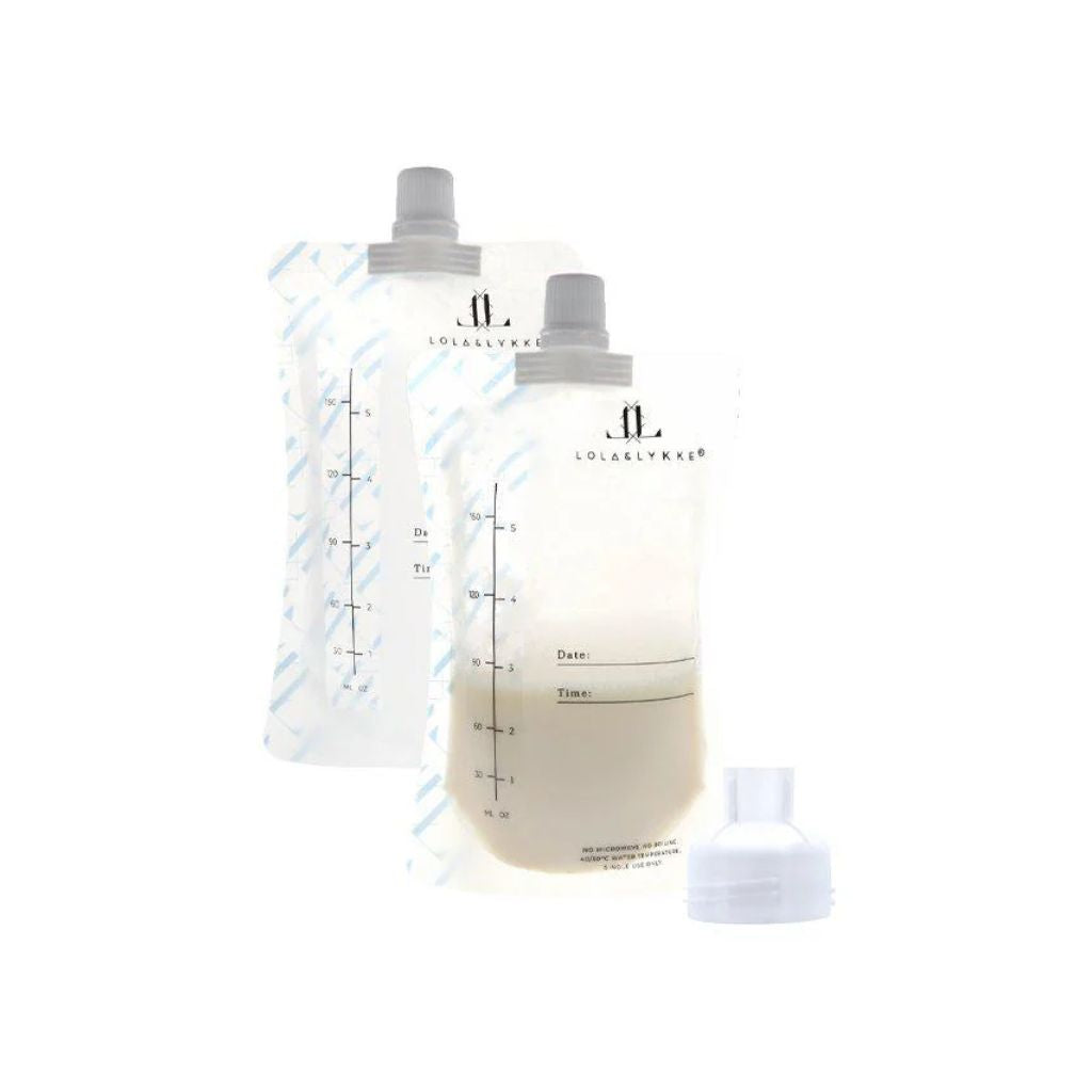 Bewaarzakjes moedermelk, 150ml, Lola en Lykke, 10 stuks