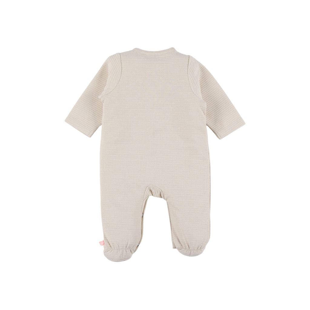 Noukie's Pyjama met voet beige