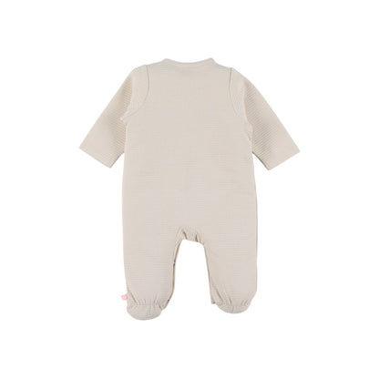 Noukie's Pyjama met voet beige