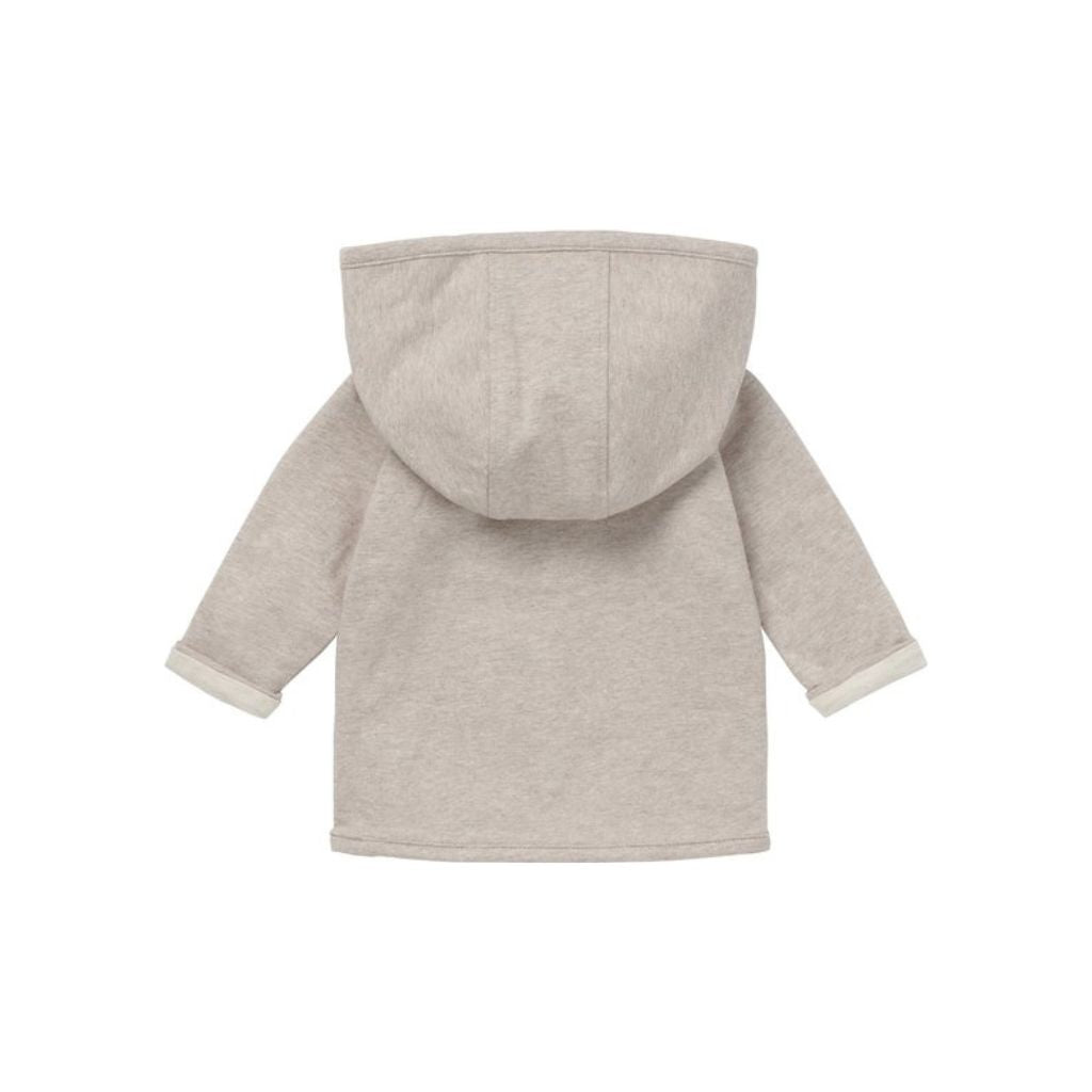 Noppies Baby Jas omkeerbaar, Bonny, m 68, Taupe Melange, noppies uniseks