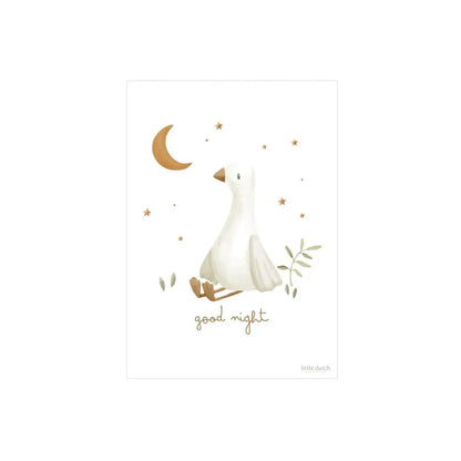 Little Dutch Poster A3 Little Goose