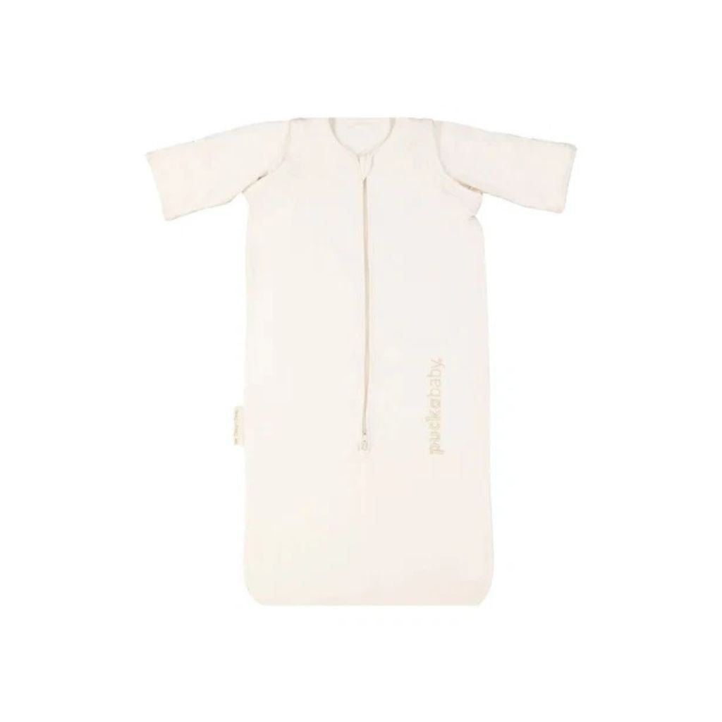 Puckababy Zomerslaapzak The Bag Newborn Cotton Pure TOG 0,5 Off White 70 cm