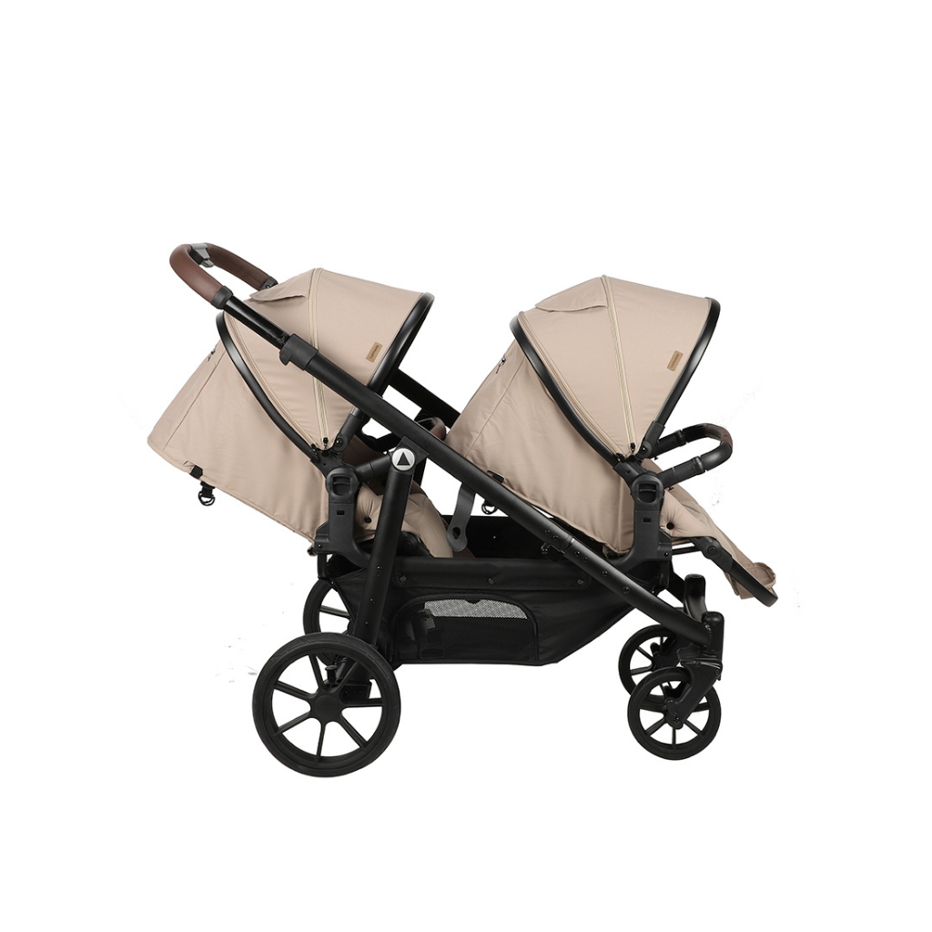 Topmark Duokinderwagen 2 Combi zand