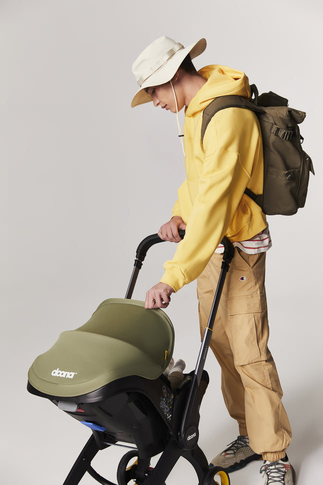 Doona Siège-auto portable transformable Infant Desert Green Groupe 0+
