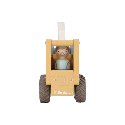 Little Dutch Houten Kraanwagen