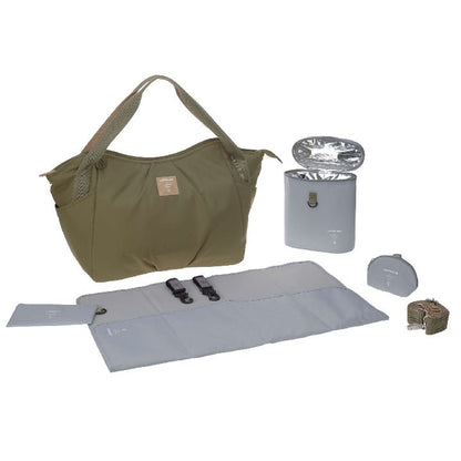 Lässig Verzorgingstas Green Label Twin Bag Olive