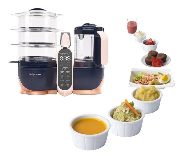 Babymoov Stoomkoker-mixer Nutribaby XL