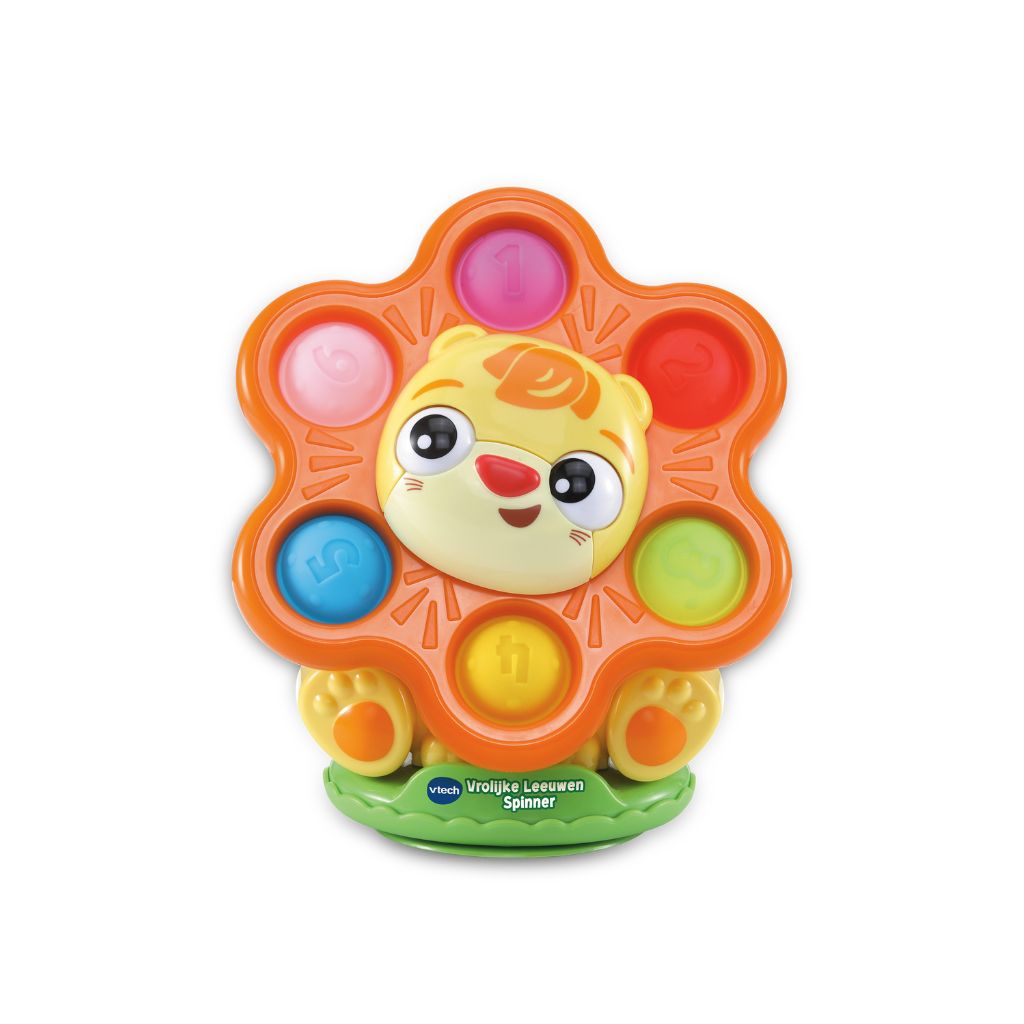 VTech Activiteitenspeeltje Vrolijke Leeuwen Spinner FR