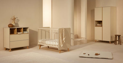 Quax Babybed Loft L 120 x B 60 cm Clay