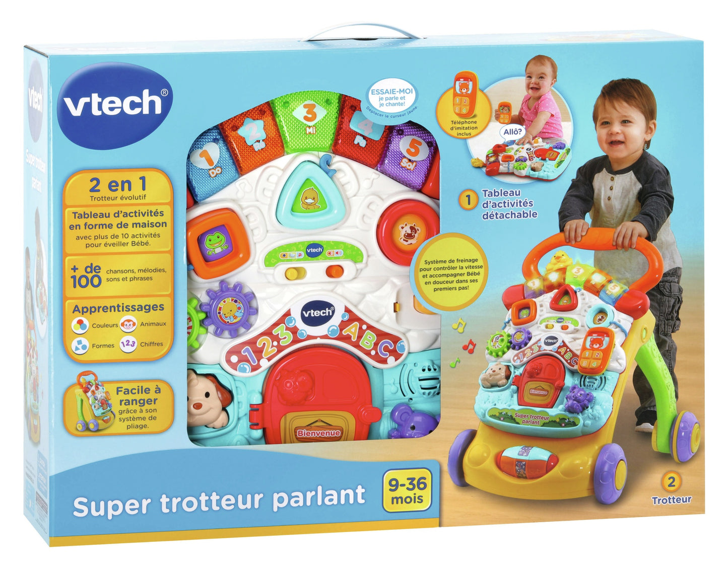 VTech Loopwagen 2-in-1 Baby Walker FR