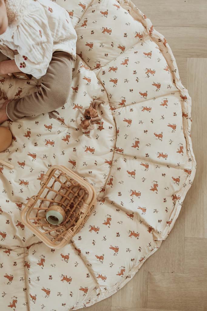 Play and Go Coco Rabbit Organic playmat, cocoon & organizer 130 cm
